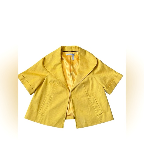 Classiques Entier gold yellow short structures jacket size small - Picture 1 of 11
